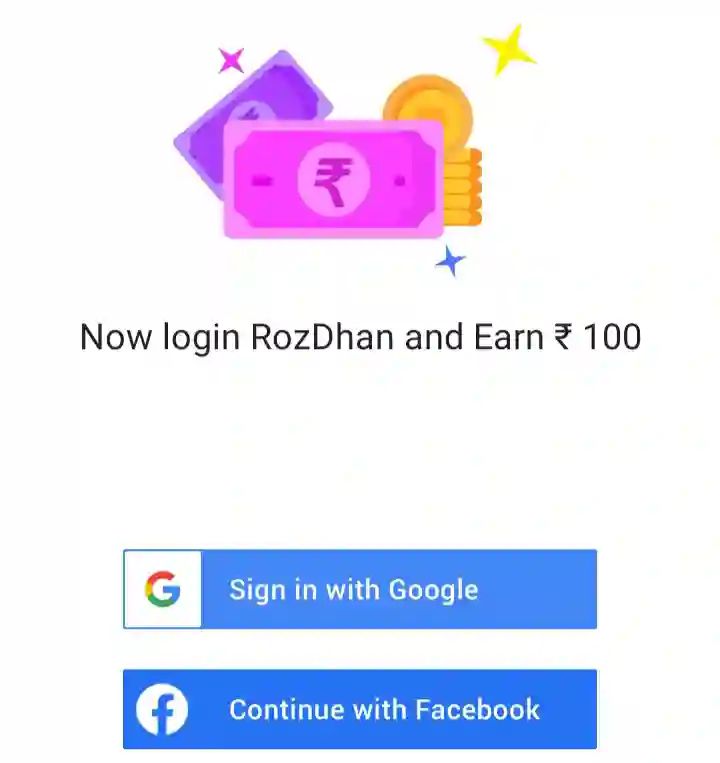 Rozdhan App SignUp