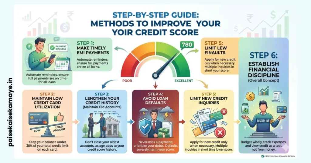 Credit Score Kya Hai - How to Improve Credit Score - Paisekaisekamaye.in