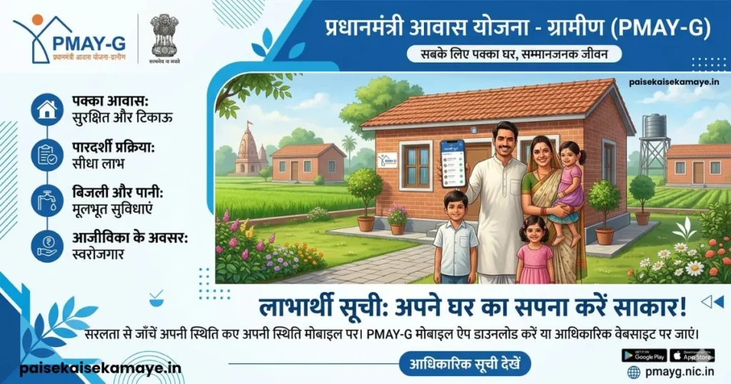 PM Awas Yojana Gramin List 2026 Mein Apna Naam Kaise Dekhe - Paisekaisekamaye.in