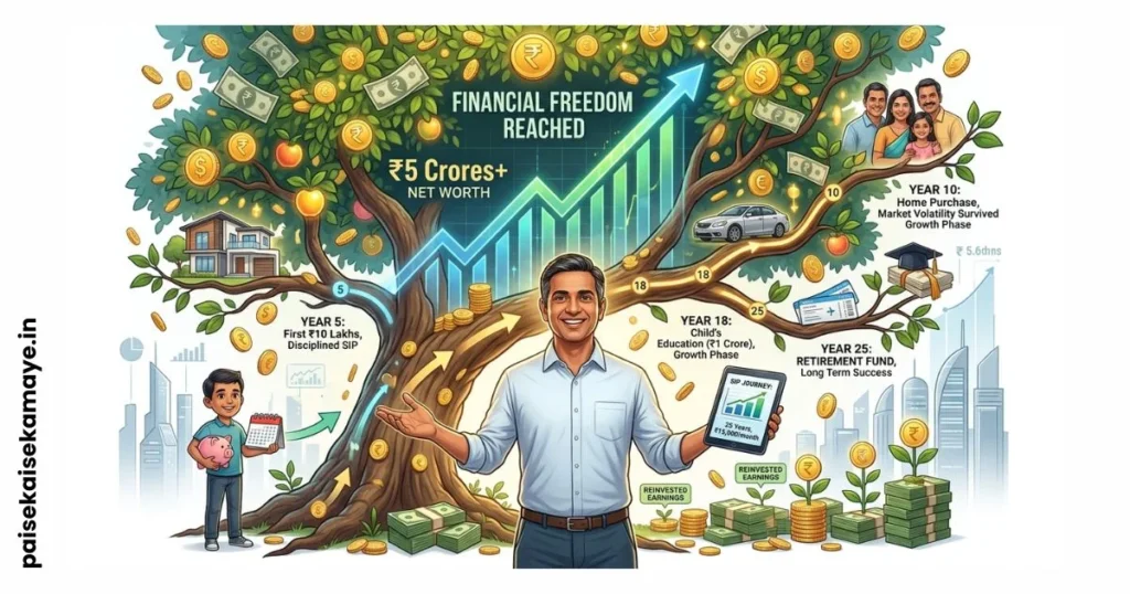 ₹1000 SIP Calculator - Can ₹1000 SIP Make You Wealthy - Paisekaisekamaye.in