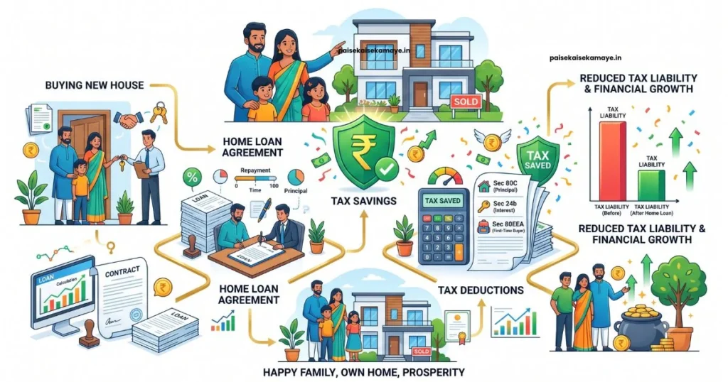 80C Ke Antargat Kya Kya Aata Hai - Home Loan Tax Benefit - Paisekaisekamaye.in