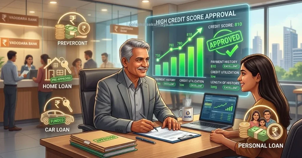 CIBIL Score kaise badhaye - Loan Approval Based on Credit Score - Paisekaisekamaye.in