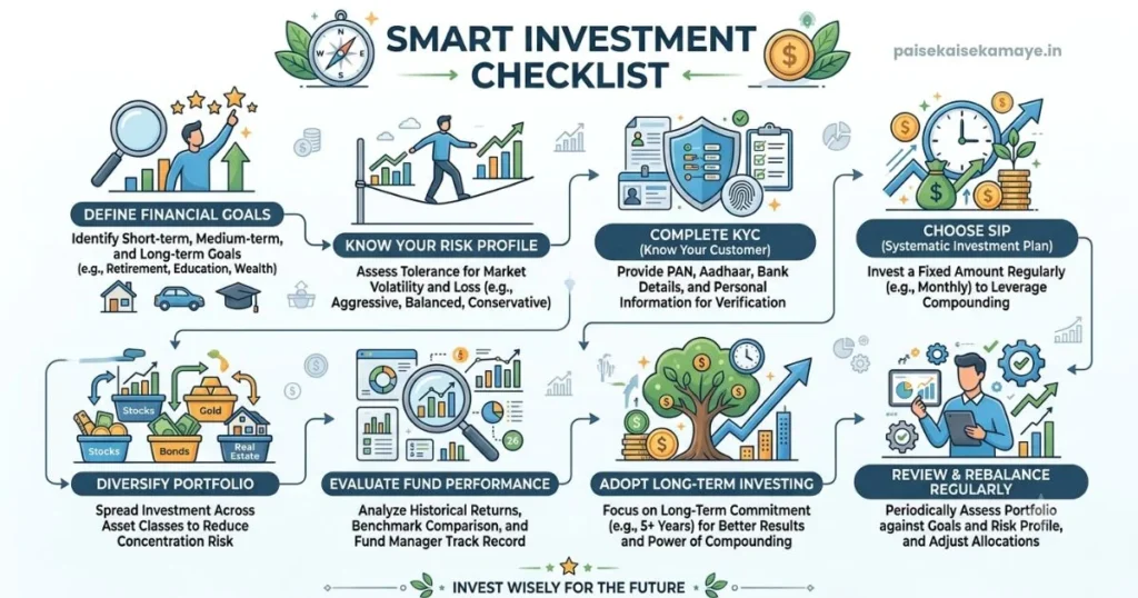 ELSS kya hai - ELSS Investment Checklist - Paisekaisekamaye.in