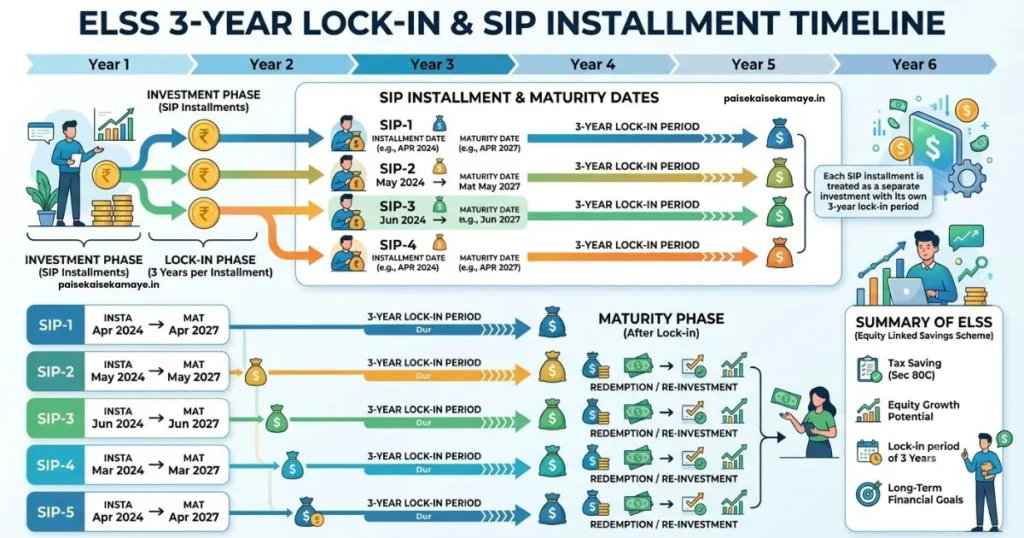 ELSS kya hai - Lock-in Period - Paisekaisekamaye.in