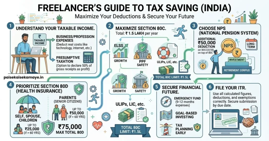 Freelancers Tax Guide - Tax Saving Guide - Paisekaisekamaye.in