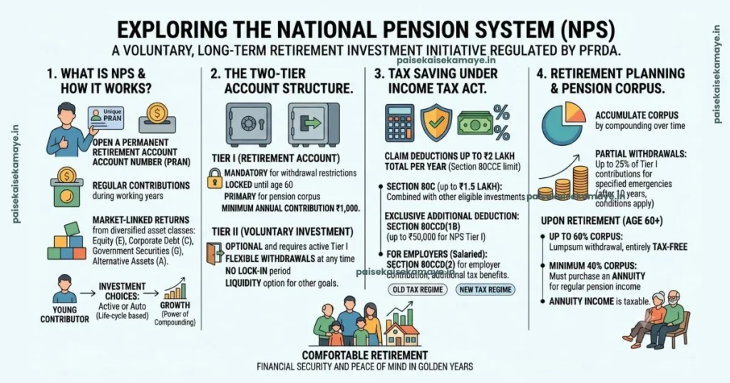 NPS Se Tax Saving - What is NPS - Paisekaisekamaye.in