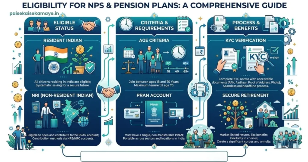 National Pension System (NPS) - Eligibility - Paisekaisekamaye.in