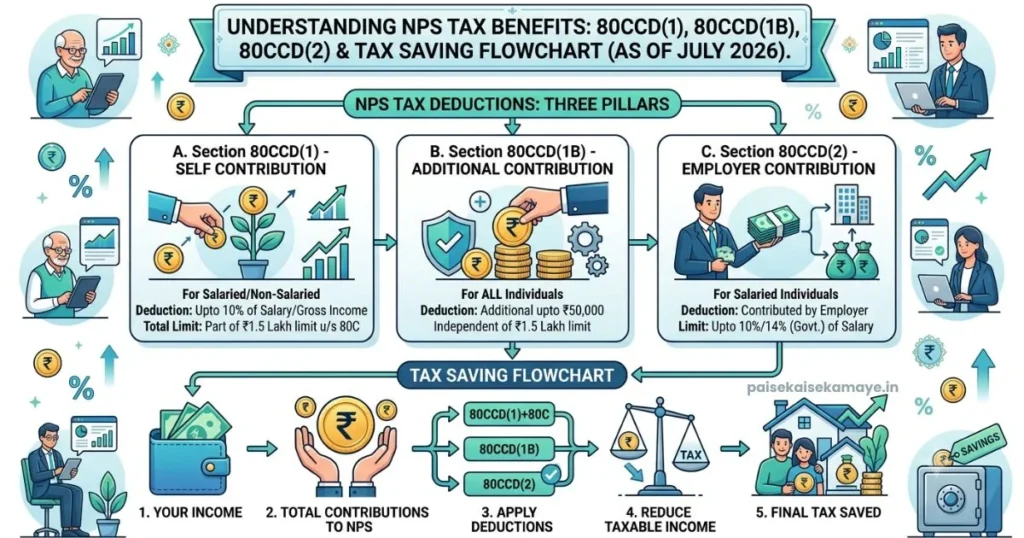 National Pension System (NPS) - Tax Benefits - Paisekaisekamaye.in