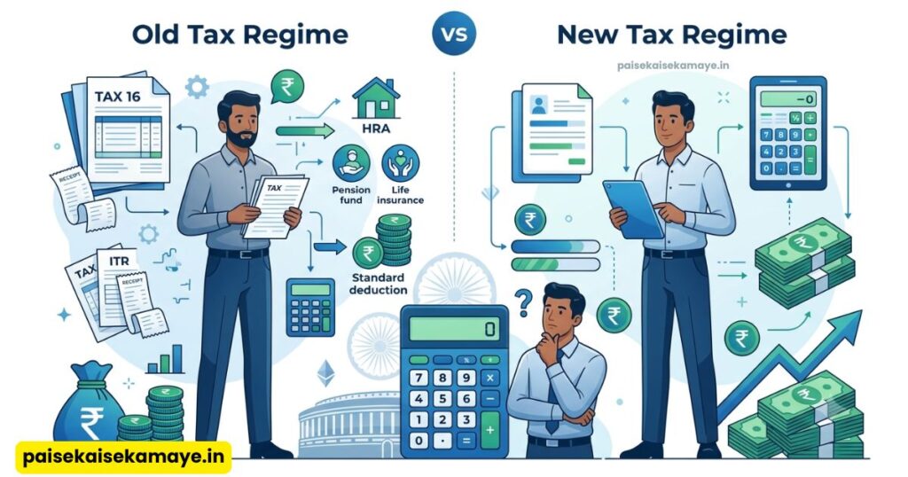Old Tax Regime vs New Tax Regime - Paisekaisekamaye.in