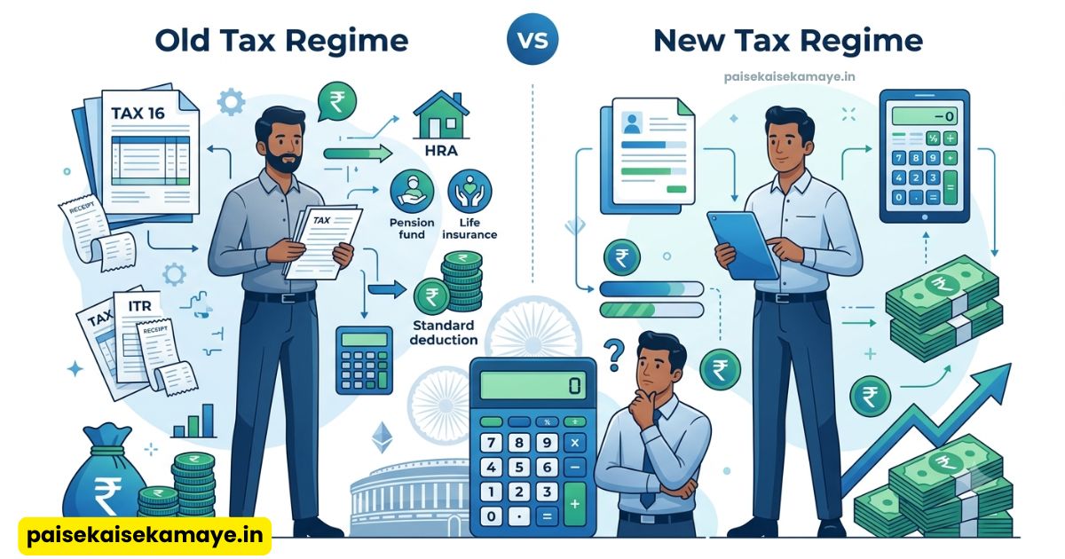 Old Tax Regime vs New Tax Regime - Paisekaisekamaye.in