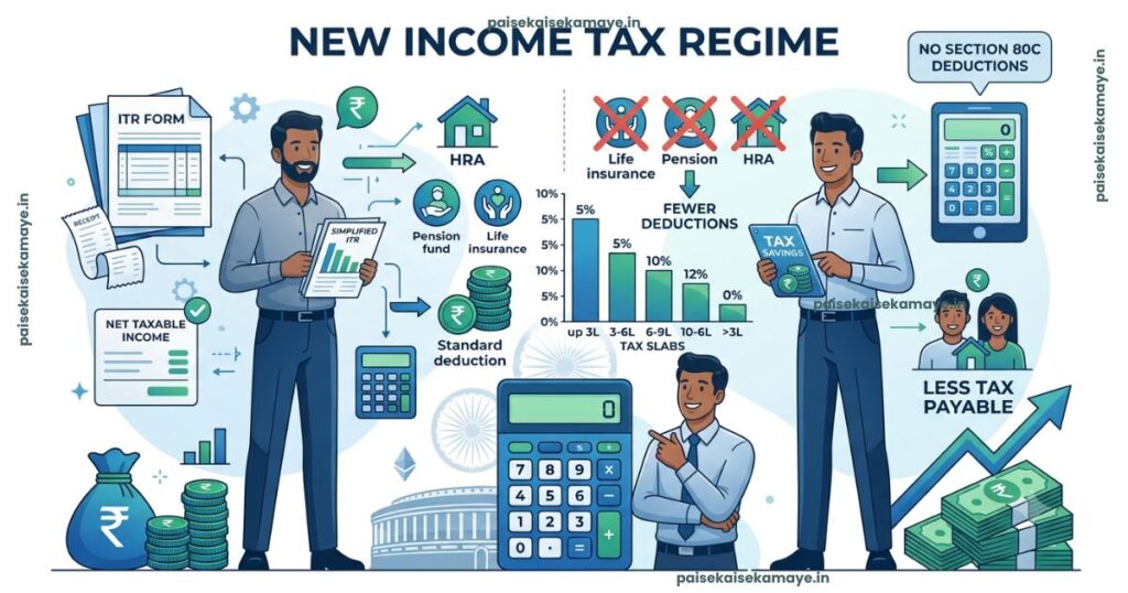 Old Tax Regime vs New Tax Regime - What is New Tax Regime - Paisekaisekamaye.in