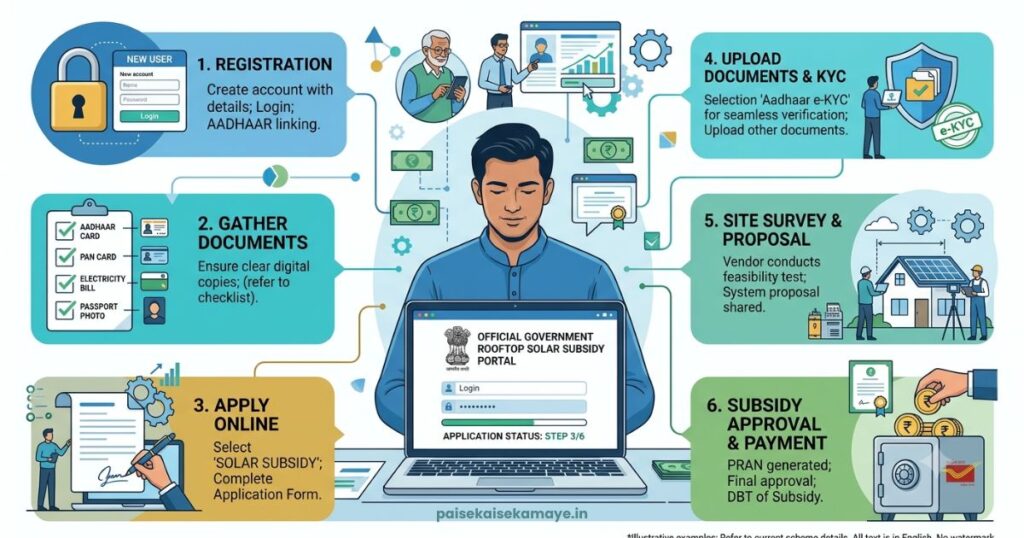 PM Surya Ghar Yojana - Online Apply Process - Paisekaisekamaye.in