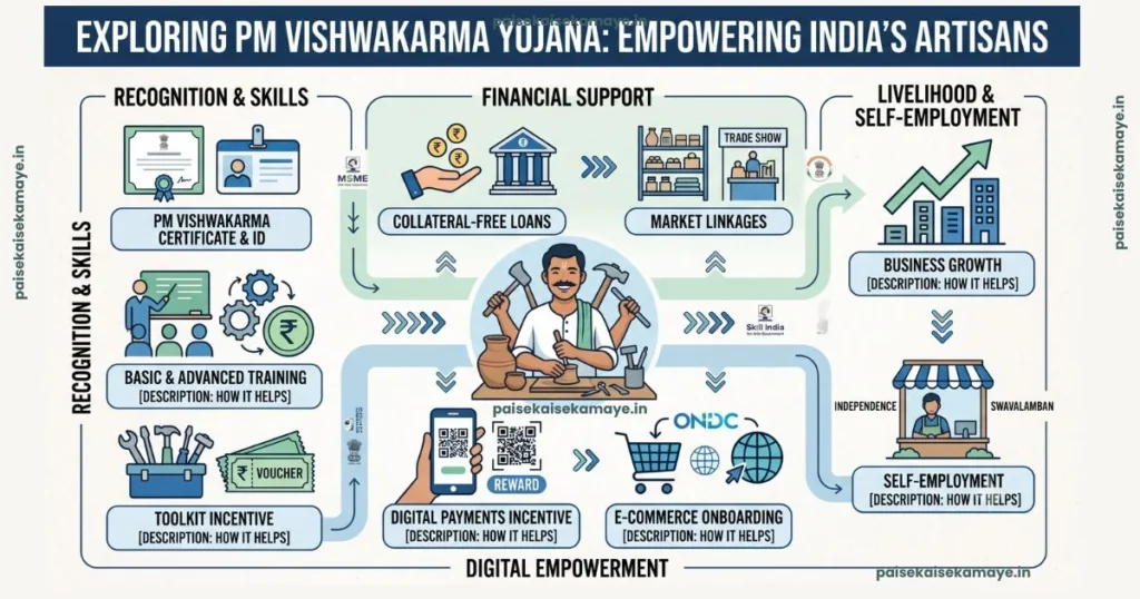 PM Vishwakarma Yojana - Scheme Overview - Paisekaisekamaye.in