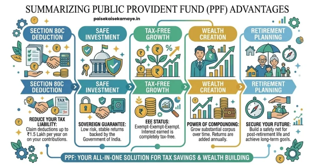 PPF Se Tax Saving - Summary - Paisekaisekamaye.in