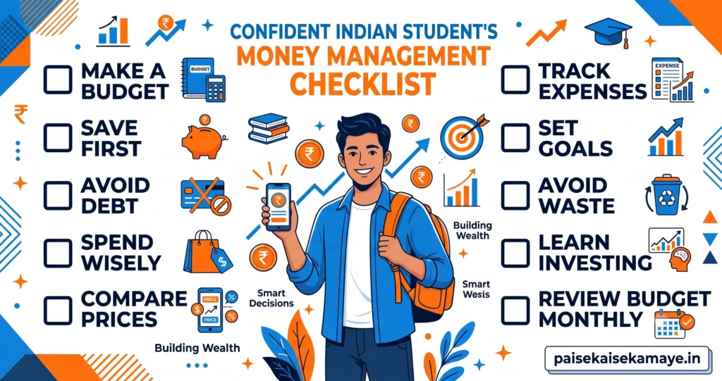 Pocket Money Manage Kaise Kare - 10 Smart Money Habits - Paisekaisekamaye.in