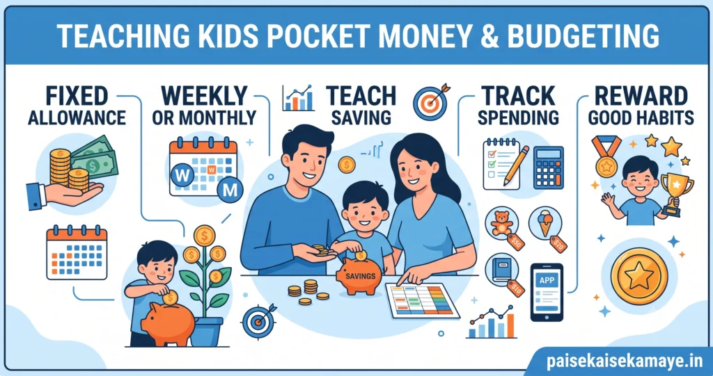 Pocket Money Manage Kaise Kare How Parents Should Give Pocket Money Paisekaisekamaye.in