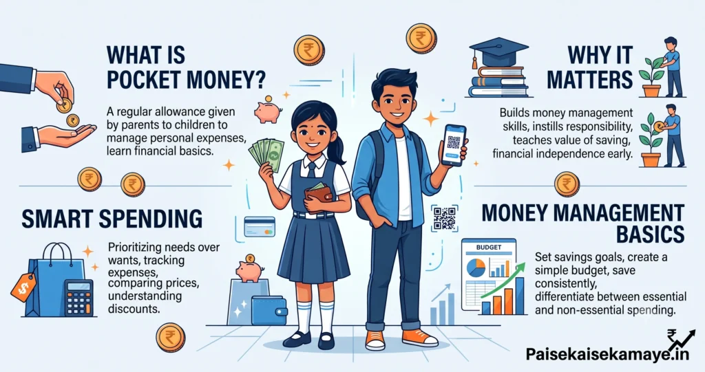 Pocket Money Manage Kaise Kare - Paisekaisekamaye.in