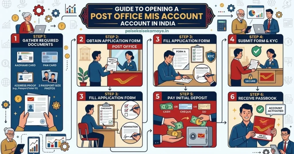 Post Office MIS Yojana - Account Opening - Paisekaisekamaye.in