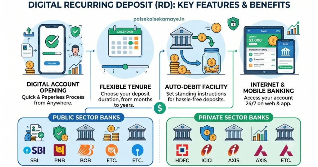 Post Office RD vs Bank RD - Bank RD Features - Paisekaisekamaye.in
