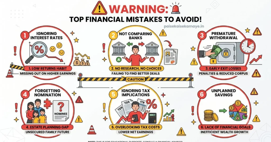 Post Office RD vs Bank RD Common Mistakes Checklist Paisekaisekamaye.in