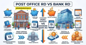 Post Office RD vs Bank RD - Paisekaisekamaye.in