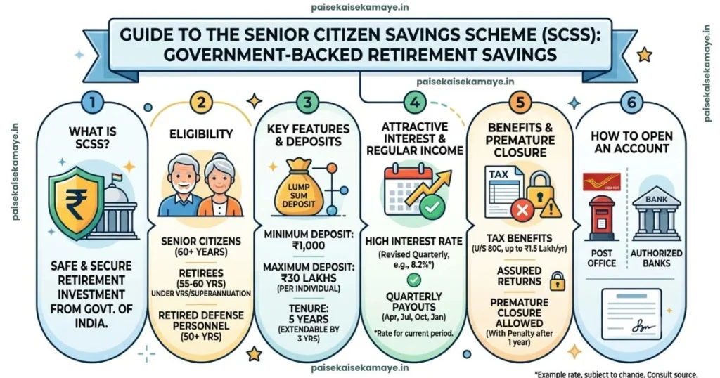Senior Citizen Savings Scheme - What is SCSS - Paisekaisekamaye.in
