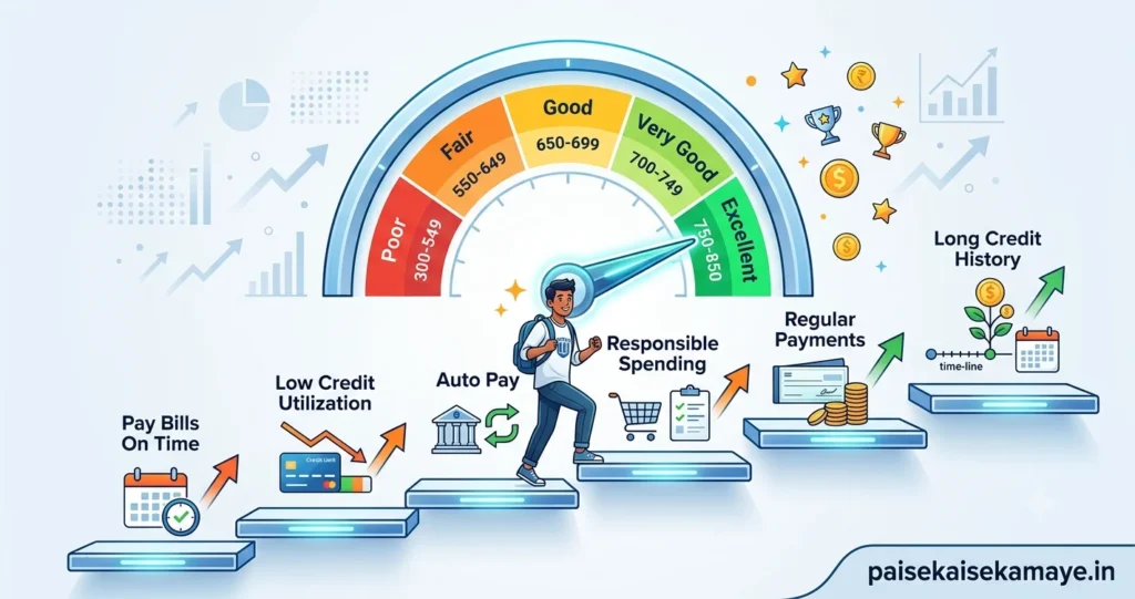 Student Credit Card Guide - Build a Strong Credit Score - Paisekaisekamaye.in