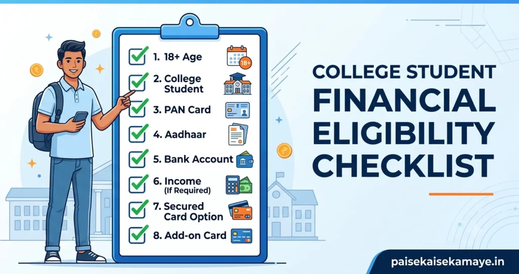 Student Credit Card Guide - Student Credit Card Eligibility Checklist - Paisekaisekamaye.in
