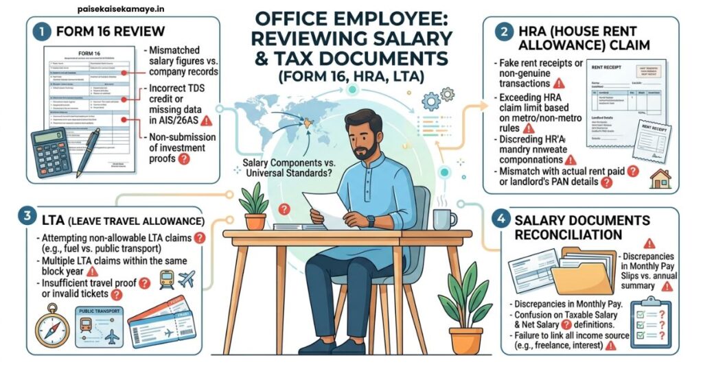 Tax Saving Mistakes - Salaried Employee Mistakes - Paisekaisekamaye.in