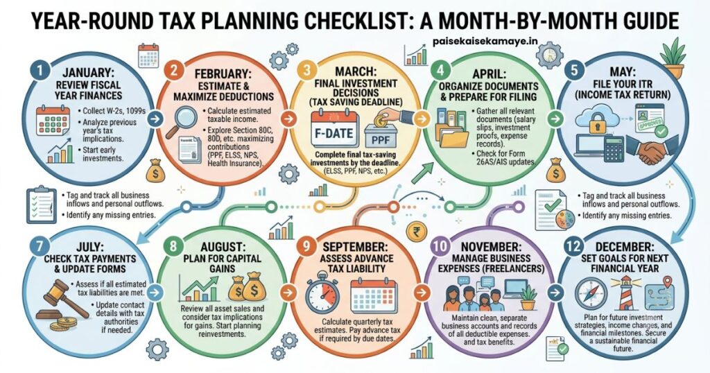 Tax Saving Mistakes - Tax Planning Checklist - Paisekaisekamaye.in