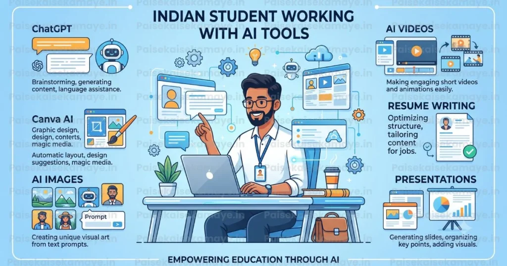 Student Side Income Ideas - AI Income Opportunities - Paisekaisekamaye.in