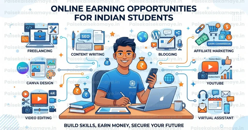 Student Side Income Ideas - Online Income Ideas - Paisekaisekamaye.in